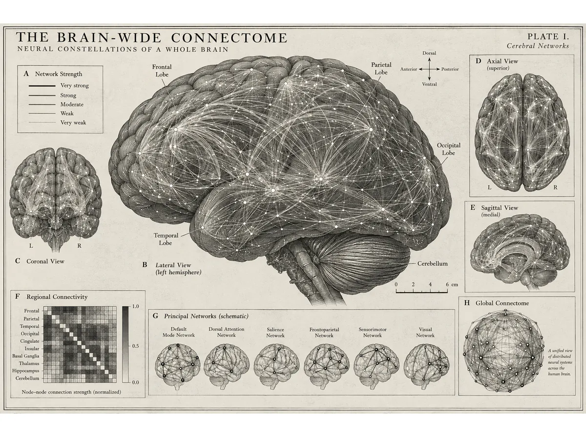Neural connections: an engraved network cover