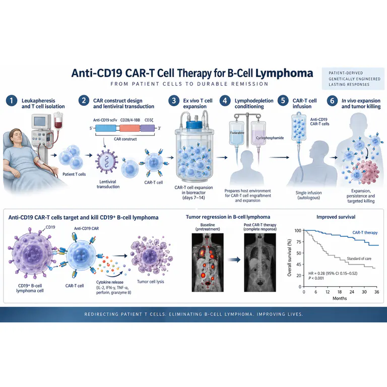 CAR-T 研究：从细胞准备到应答
