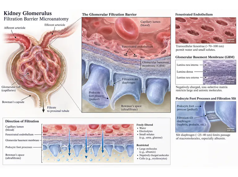Glomerular anatomy: a focused interface view