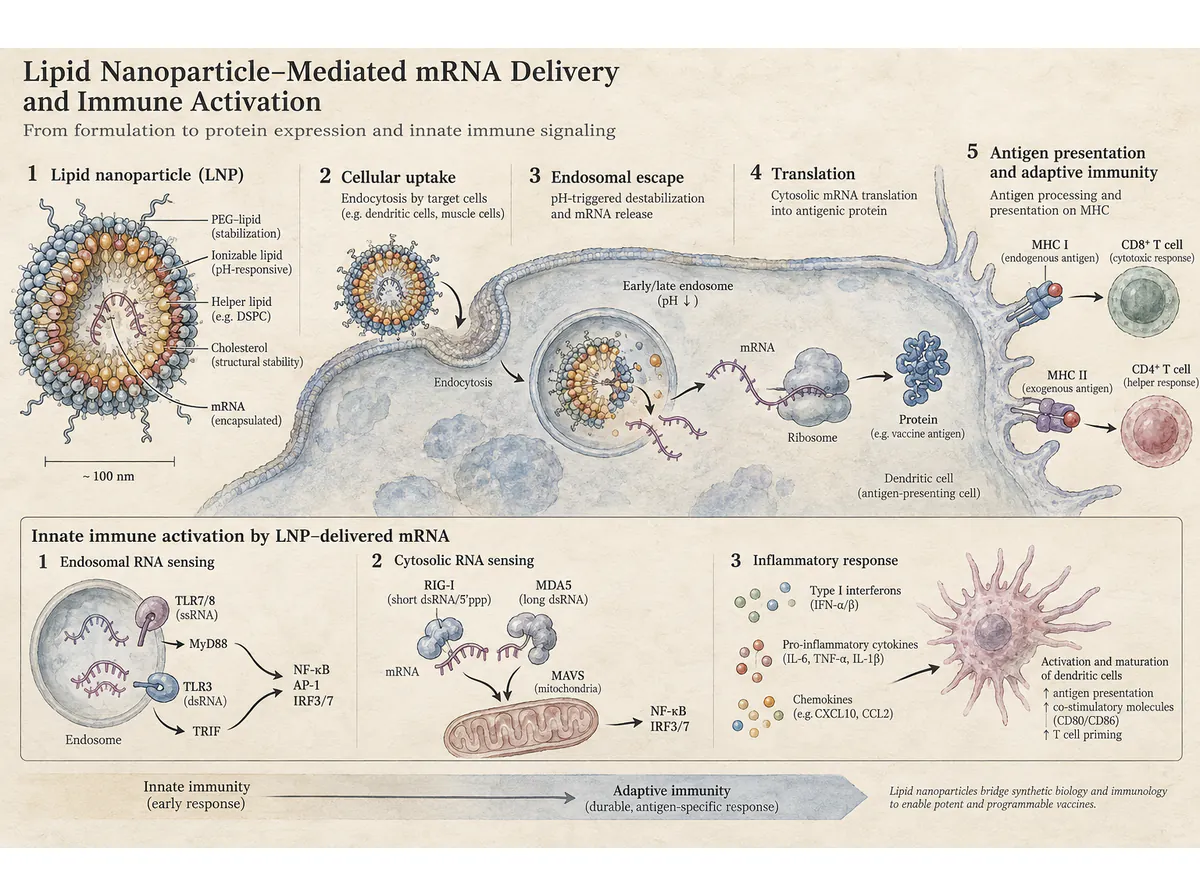 mRNA carriers: a watercolor research narrative