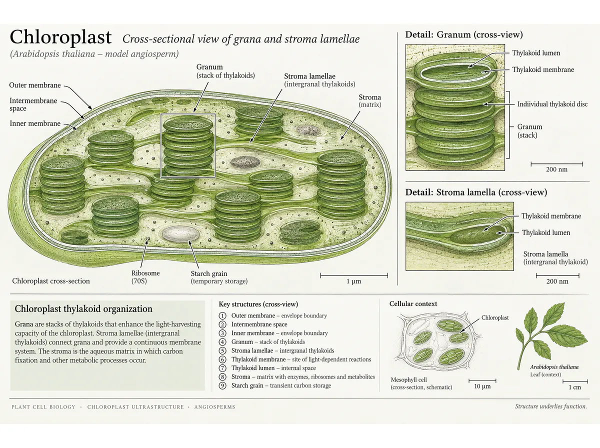 Chloroplast membranes: an annotated study plate