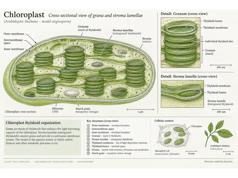 Chloroplast membranes: an annotated study plate
