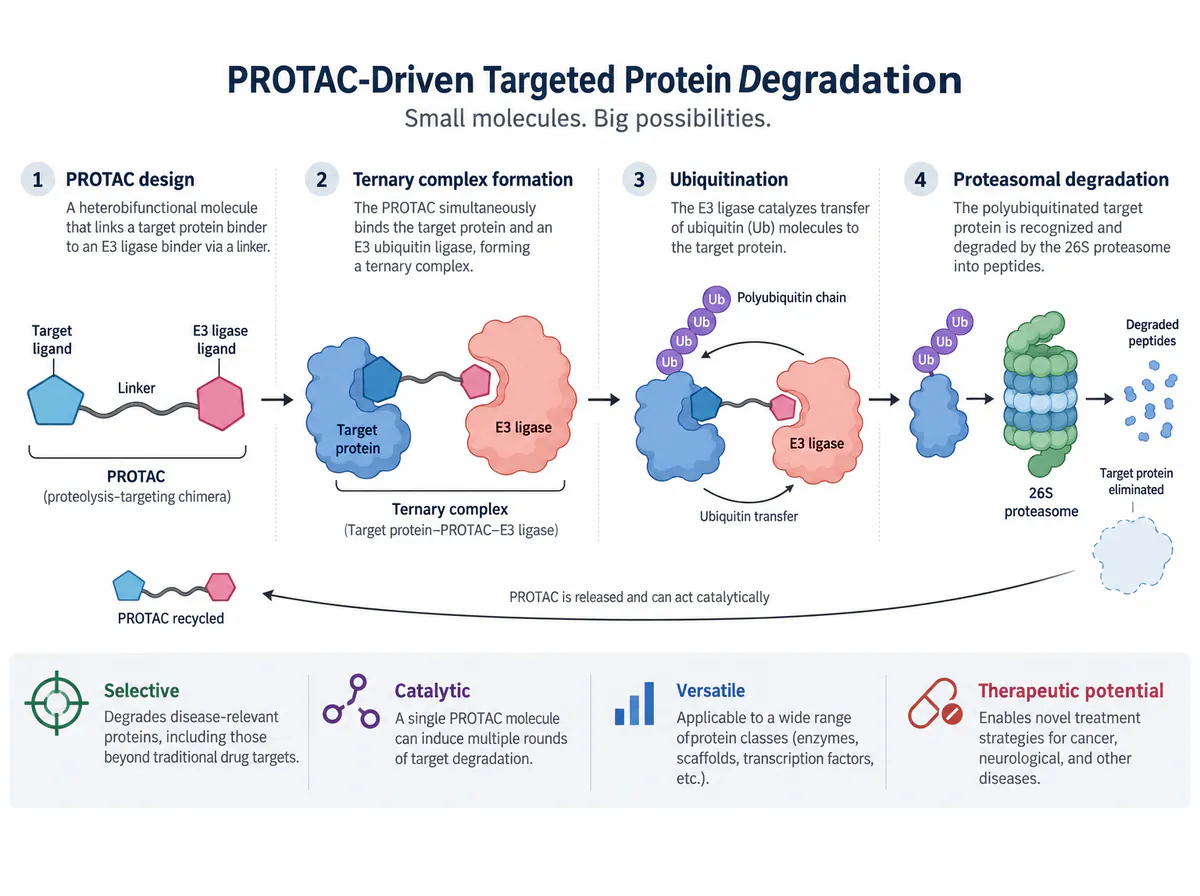 Protein degradation: a vector research summary