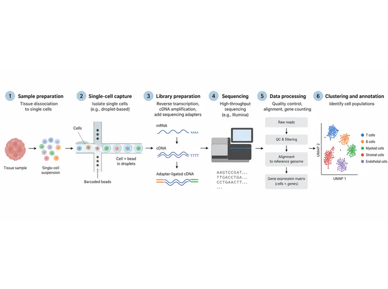 单细胞 RNA-seq:简明实验路线图