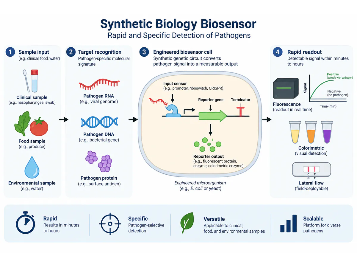 Biosensor study: recognition, signal and interpretation