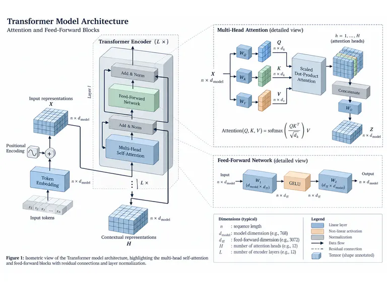 Attention model: an isometric module view