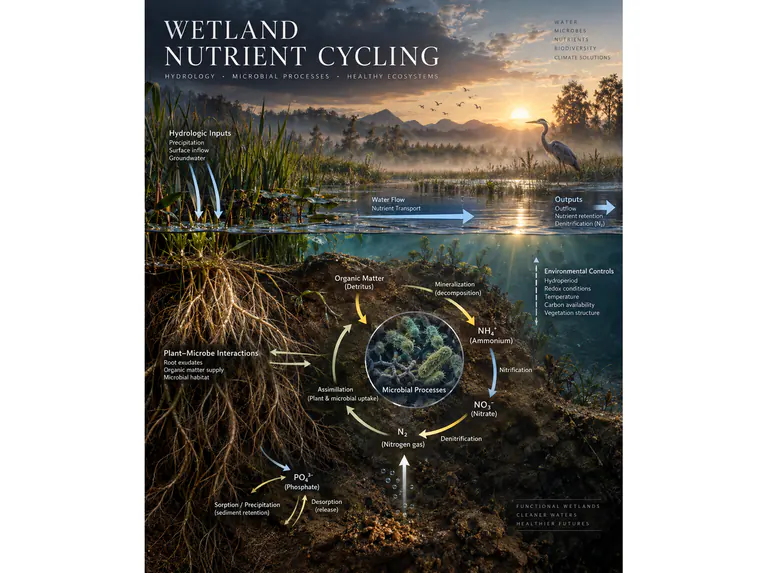 Wetland processes: a cinematic ecosystem view