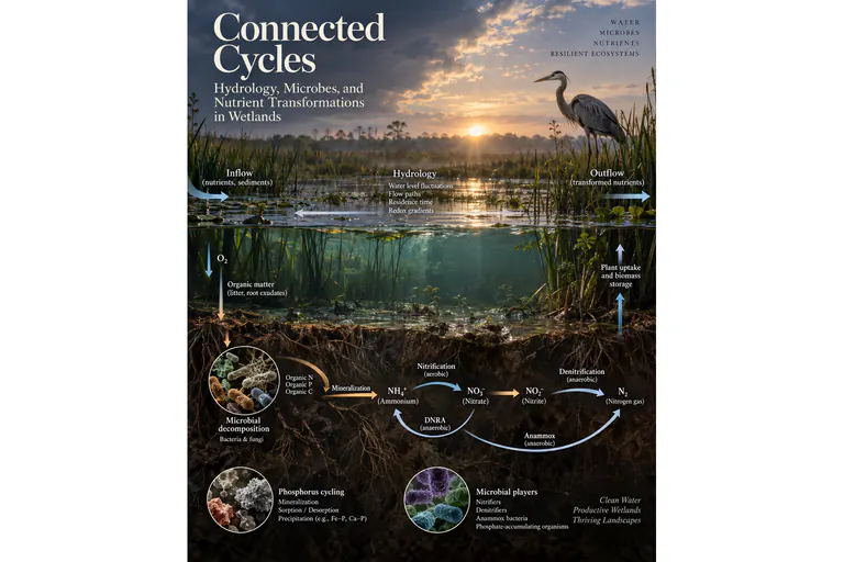 Wetland processes: a focused water-soil interface