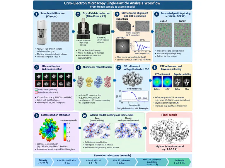 Cryo-EM:制样与图像分析